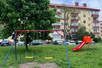 В Солигорске обновили детские площадки. Посмотрели, где