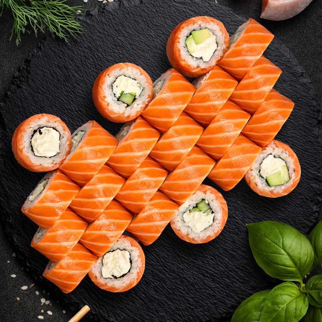 доставка суши ролл на стол в Солигорске