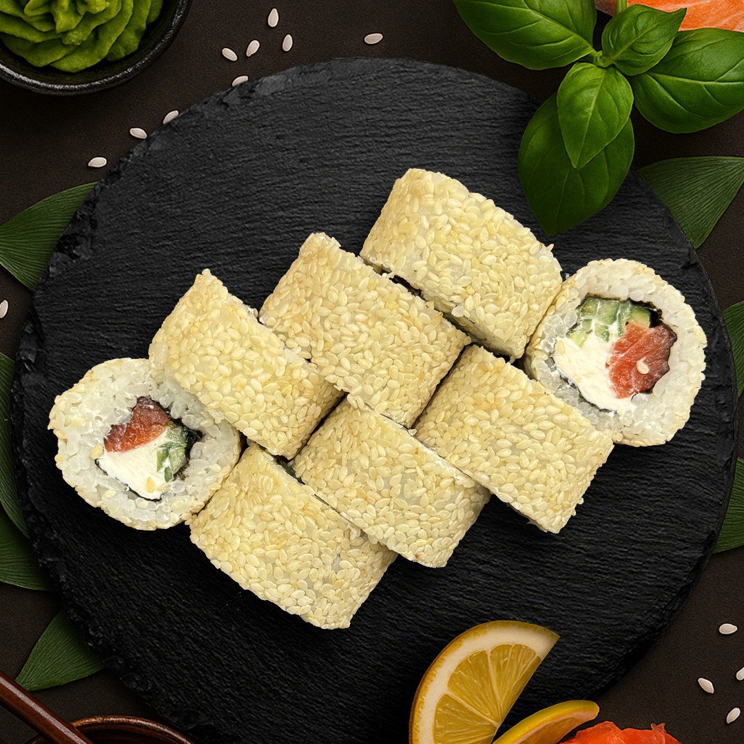 доставка суши ролл на стол в Солигорске