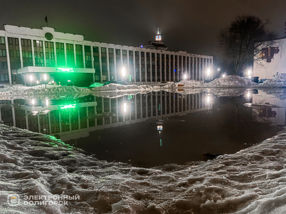 Оттепель в Солигорске