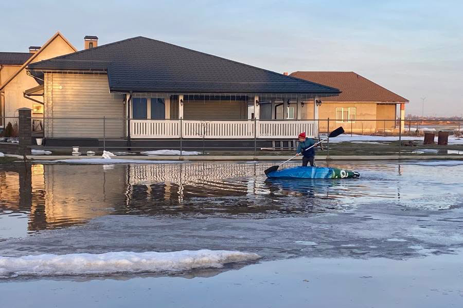 Затопление в Чижовке, Солигорский район