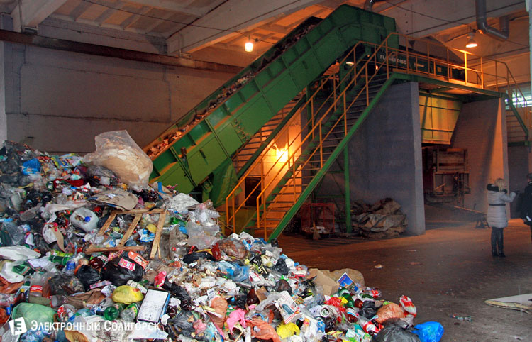сортировка мусора Солигорск